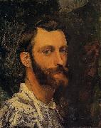 Frederic Bazille Self portrait oil